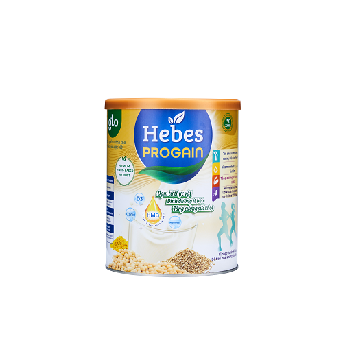 Thực phẩm dành cho chế độ ăn đặc biệt Glo Hebes Progain