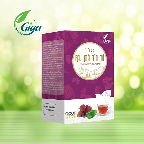 Trà Rau Má Tía Tô