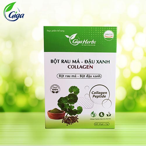 Bột đậu Xanh Colagen.