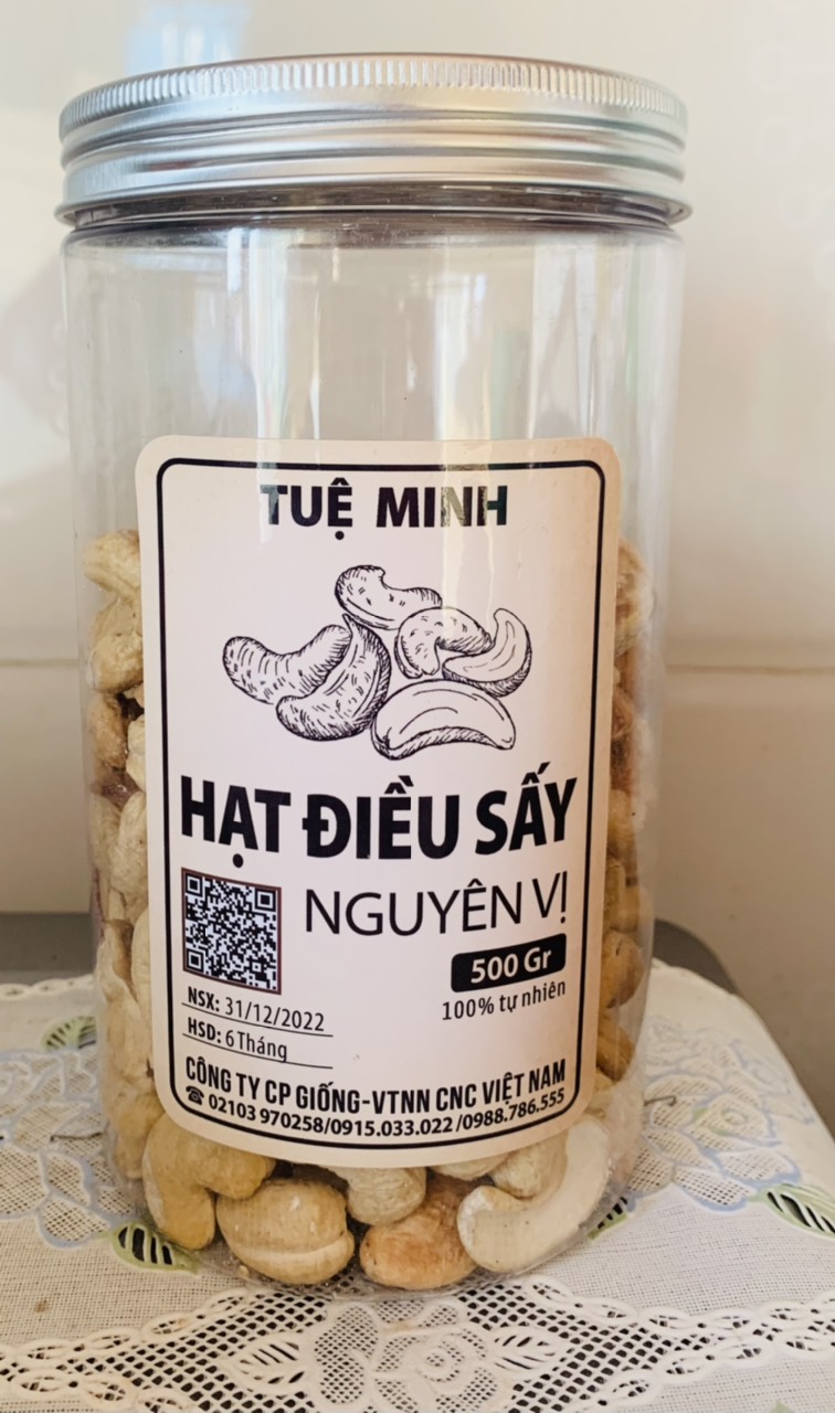 Hạt điều sấy nguyên vị