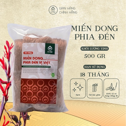 Miến dong phia đen