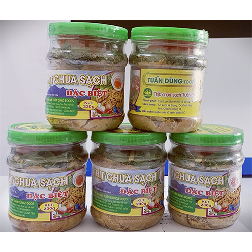 Thịt chua sạch Tuấn Dũng