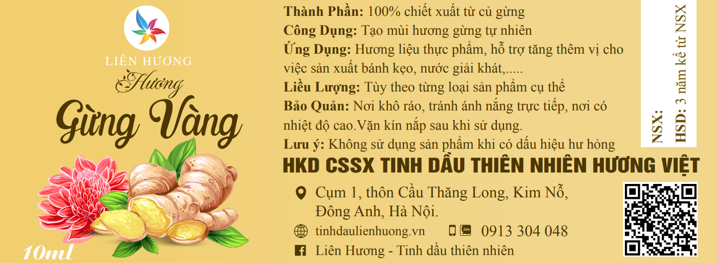 Hương gừng vàng