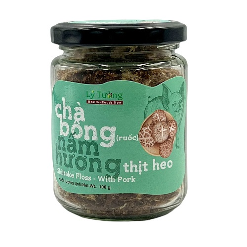 Chà bông (ruốc) nấm hương thịt heo
