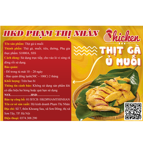 Gà ủ muối