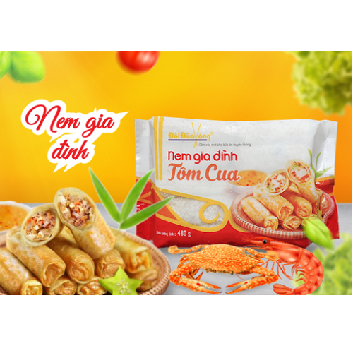 Nem gia đình tôm cua