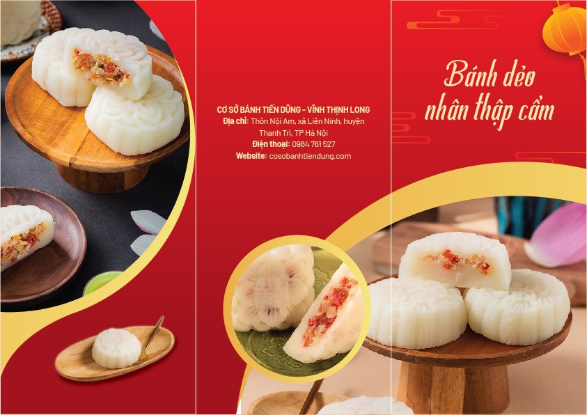 Bánh dẻo nhân thập cẩm