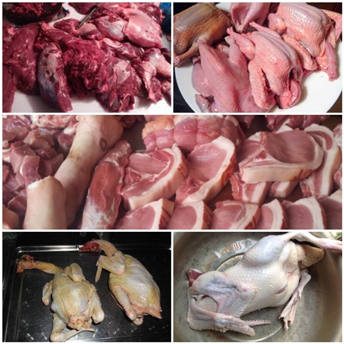 Thịt gia súc, gia cầm