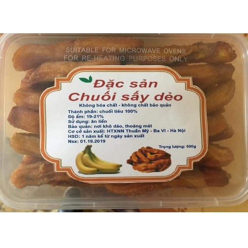 Chuối sấy dẻo Thuần Mỹ