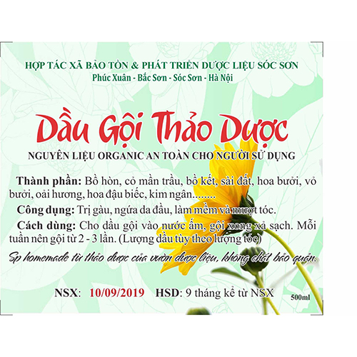 Dầu gội thảo dược