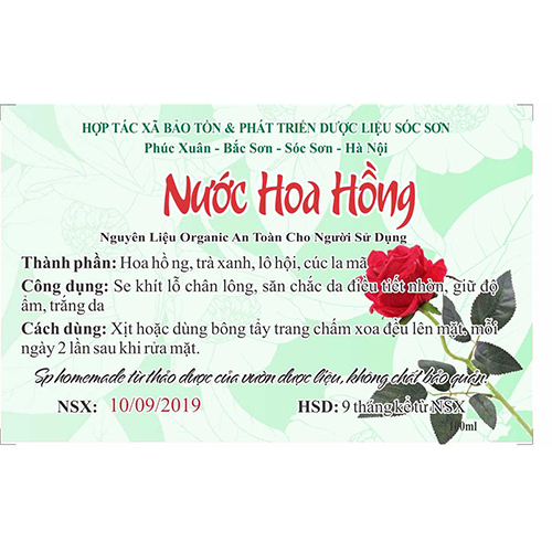 Nước hoa hồng