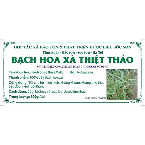Bạch hoa xà thiệt thảo