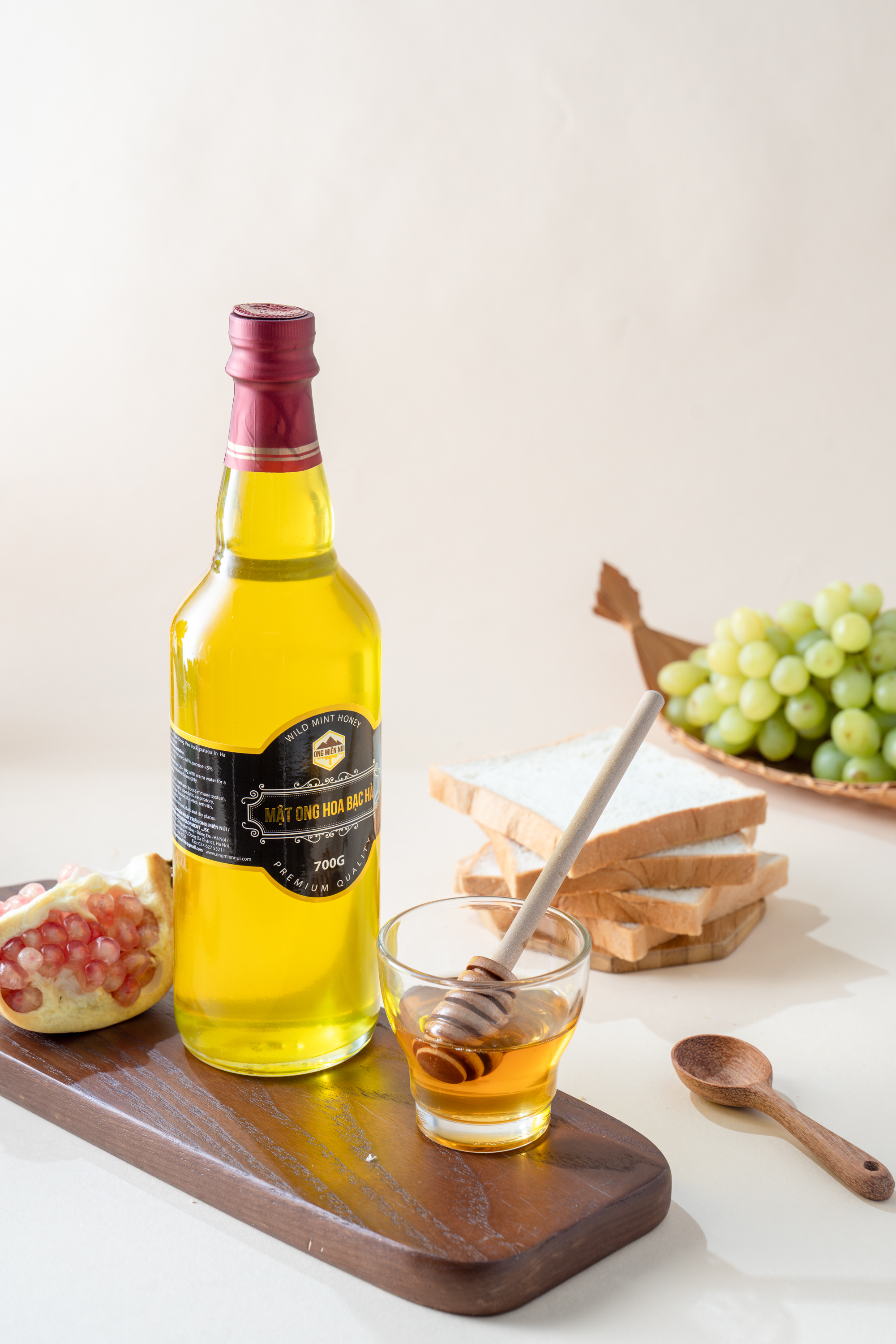 Mật ong bạc hà 700g