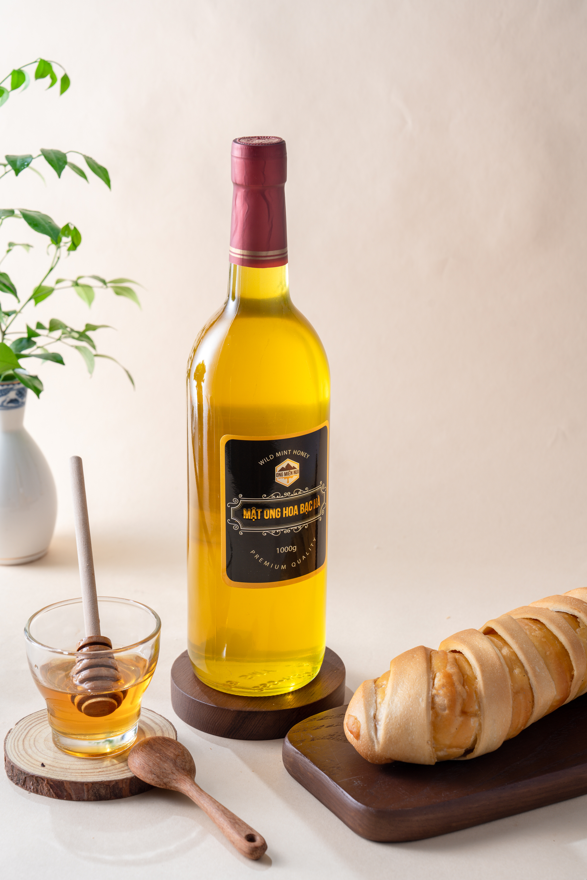 Mật ong hoa bạc hà 1000g