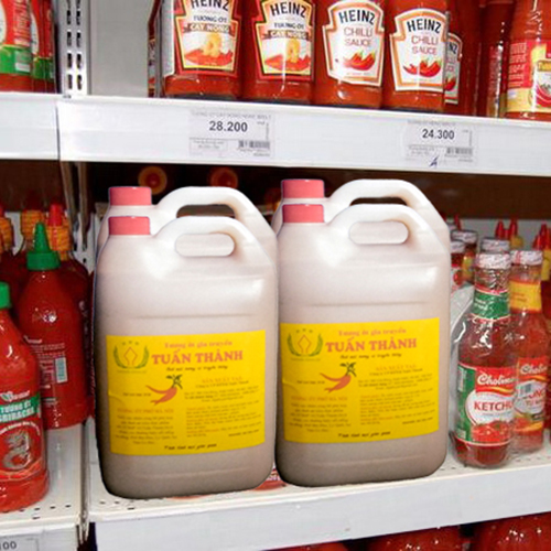 Tương ớt gia truyền Tuấn Thành ( 5 lít)