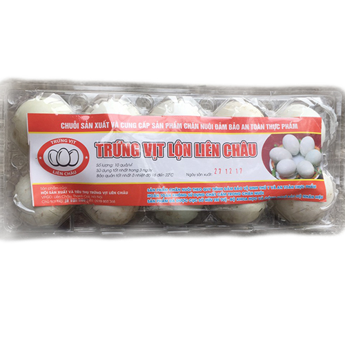 Trứng vịt lộn Liên Châu